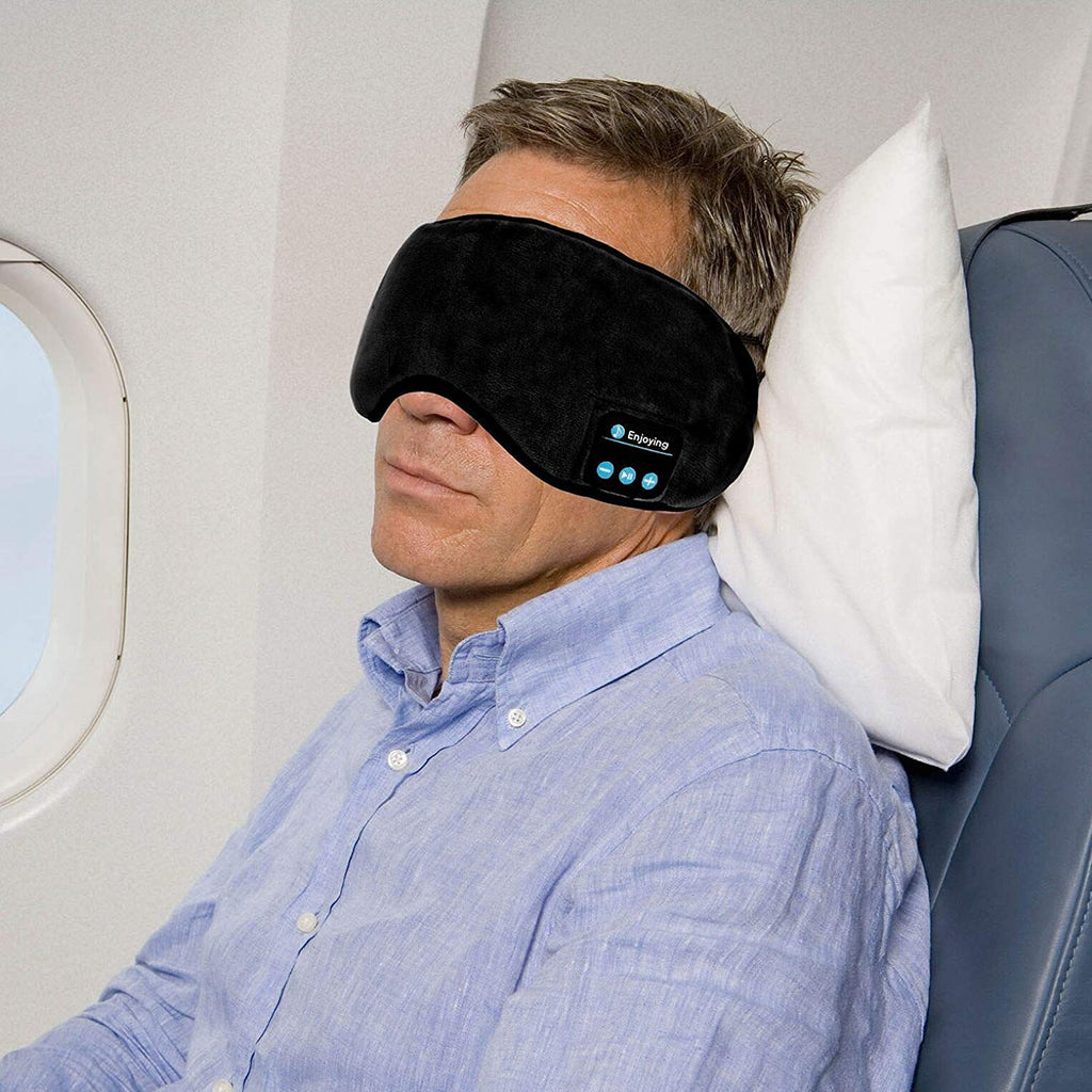 Tapa Olho Para Dormir Fone de Ouvido Bluetooth